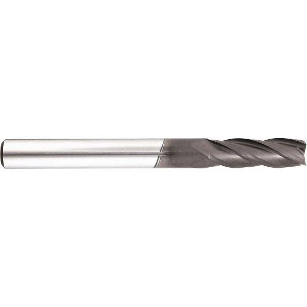 Square End Mill: 0.2362'' Dia, 0.7874'' LOC, 4 Flutes, Solid Carbide