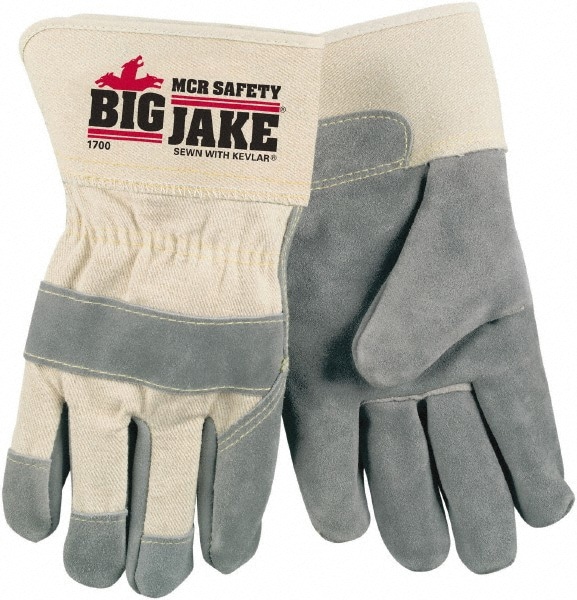 Leather Work Gloves Safety Cuff