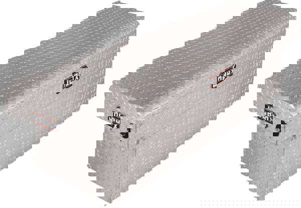 Aluminum Tool Box: 4 Compartment