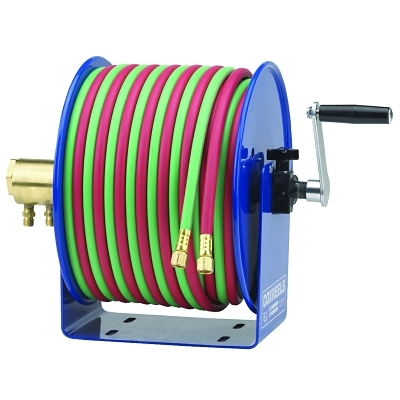 HAND CRANK 1/4INX100FT TWIN-LINE-WITH HO
