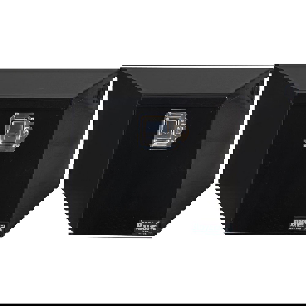 Truck Tool Storage Units; Type: Trailer Tongue Box ; For Use With: Trucks ; Storage Capacity (Cu. Ft.): 3.9 ; Color: Black ; Material: Carbon Steel ; Locking Mechanism: Keyed; Latch