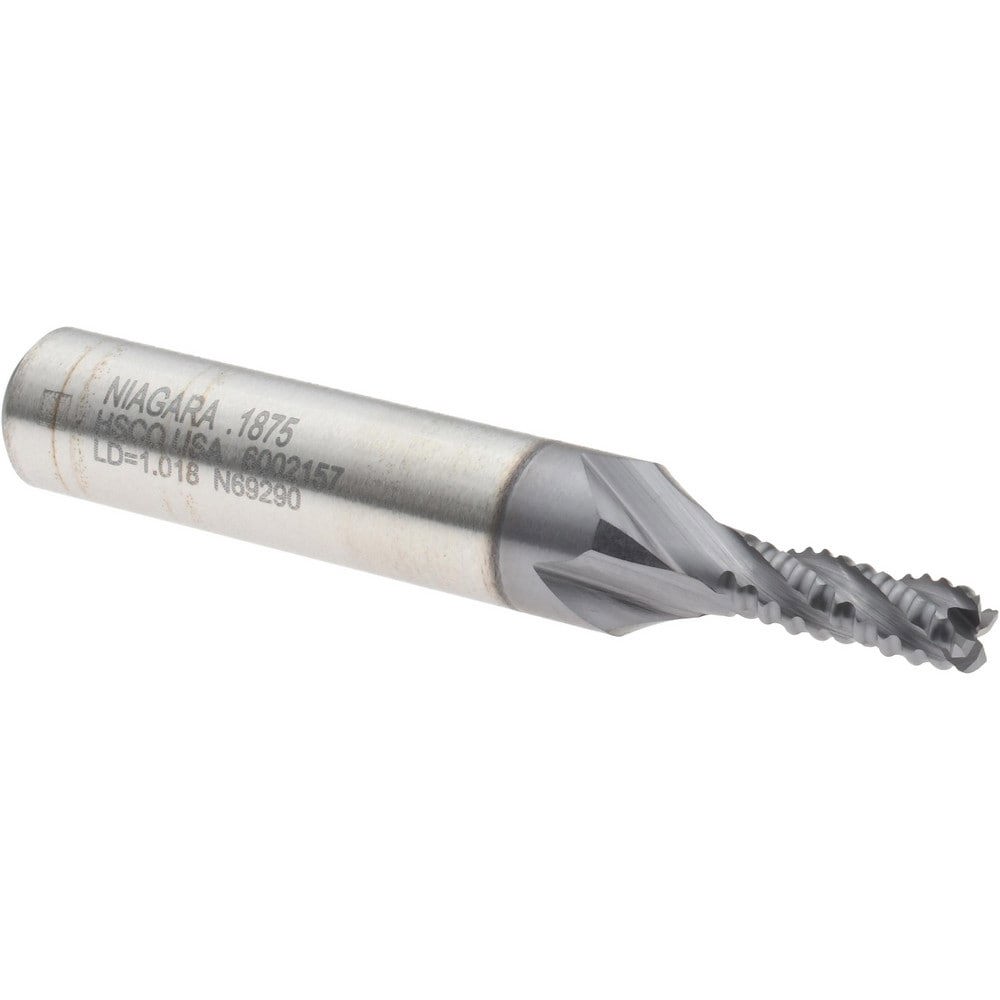 Roughing End Mill: 3/16