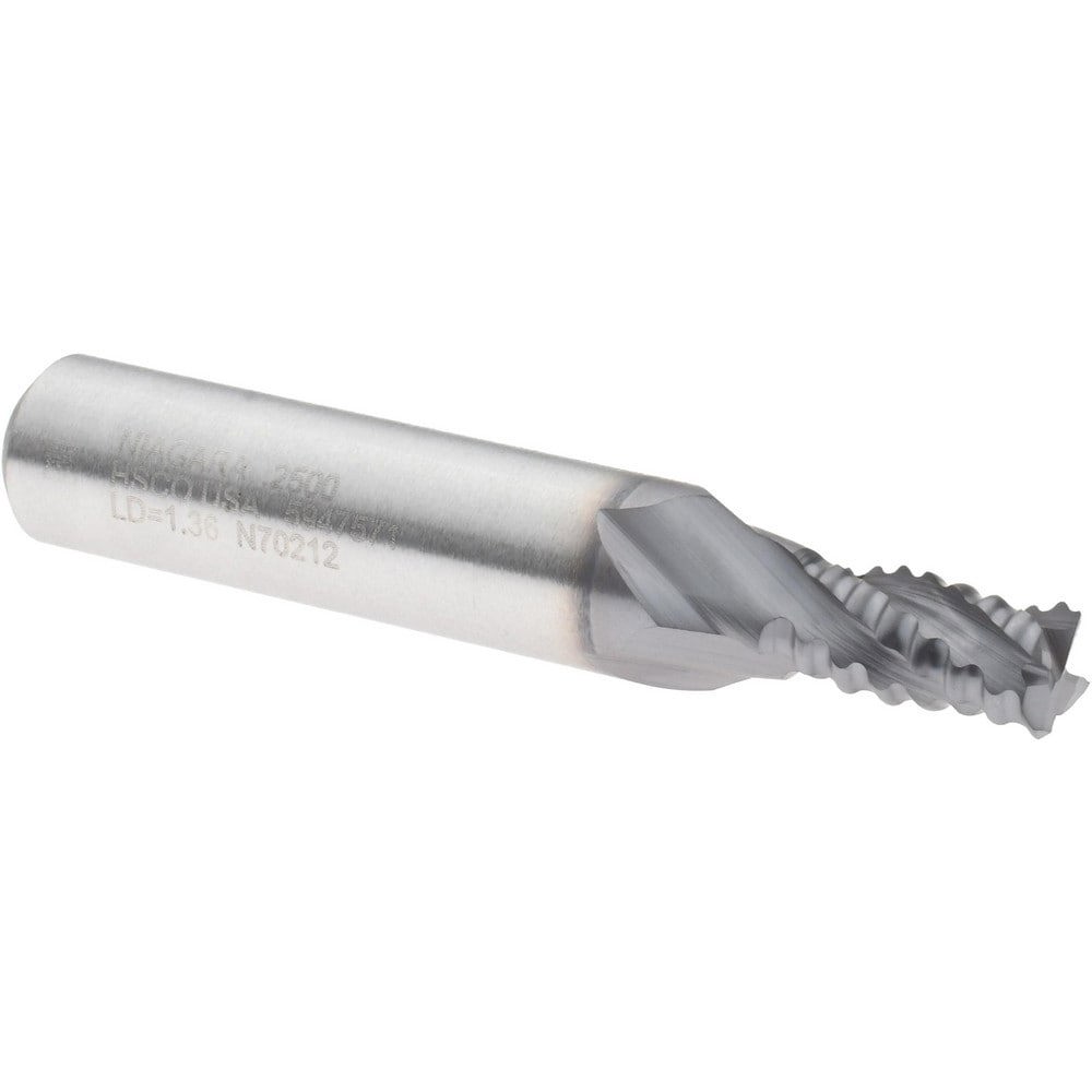 Roughing End Mill: 1/4