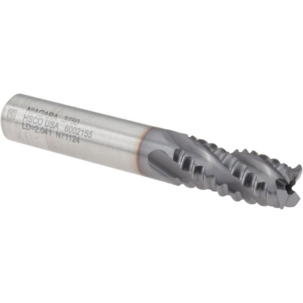 Roughing End Mill: 3/8