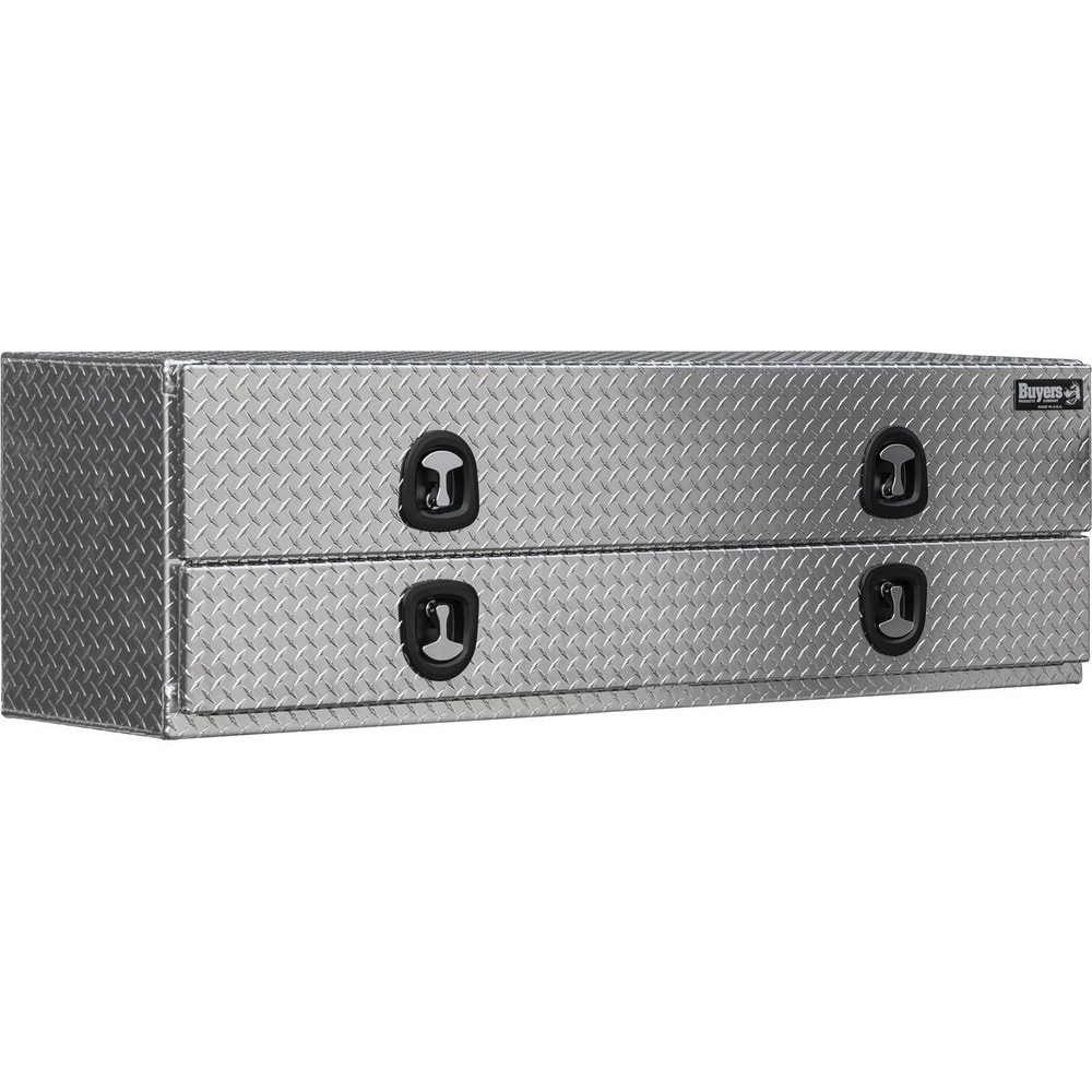Truck Tool Storage Units; Type: Contractor Box ; For Use With: Trucks ; Storage Capacity (Cu. Ft.): 20.8 ; Color: Silver ; Material: Aluminum ; Locking Mechanism: Latch