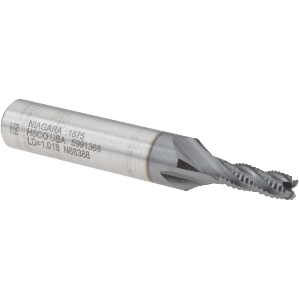 Roughing End Mill: 3/16