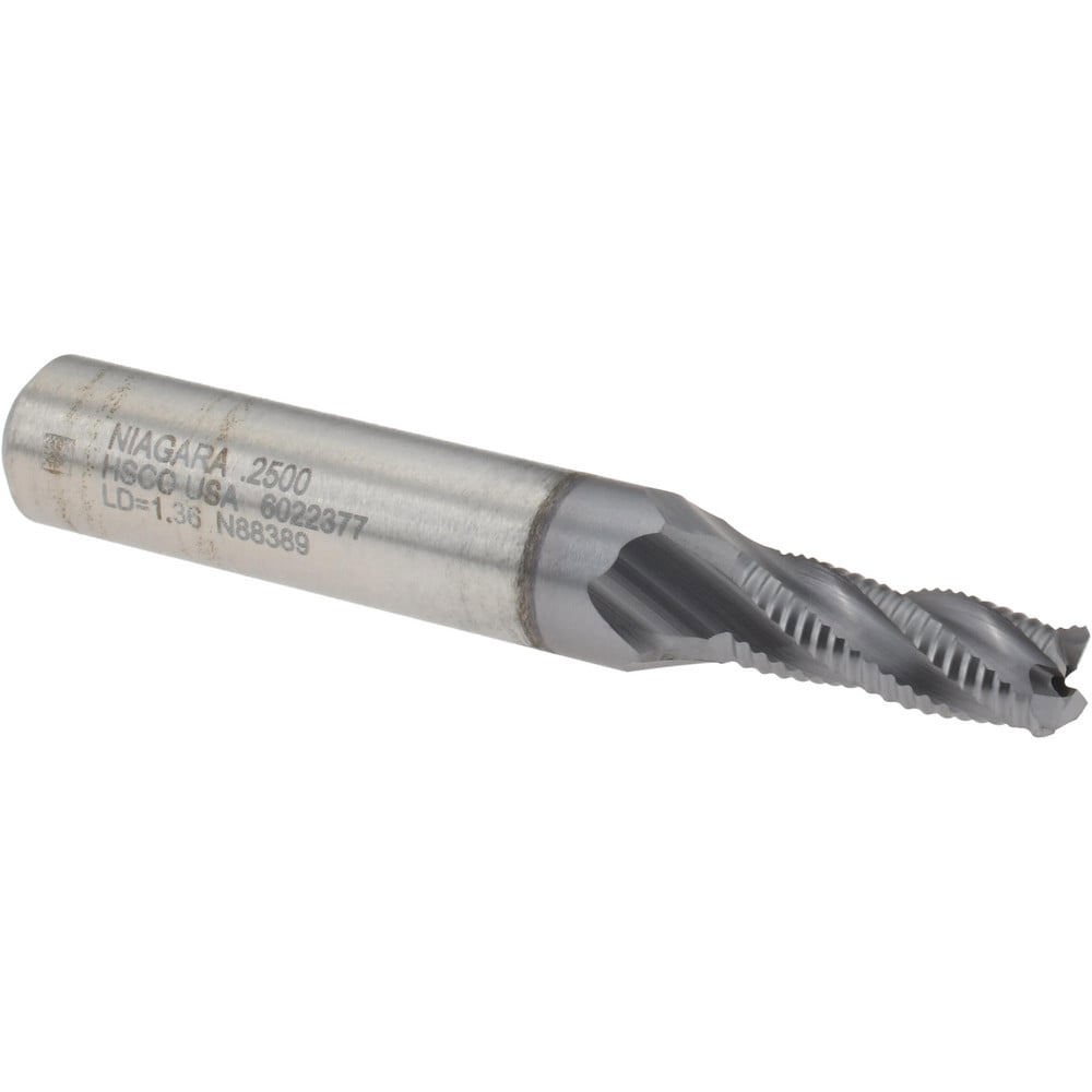 Roughing End Mill: 1/4