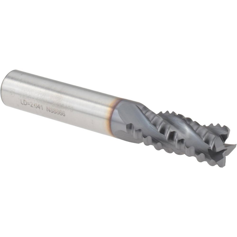 Roughing End Mill: 3/8