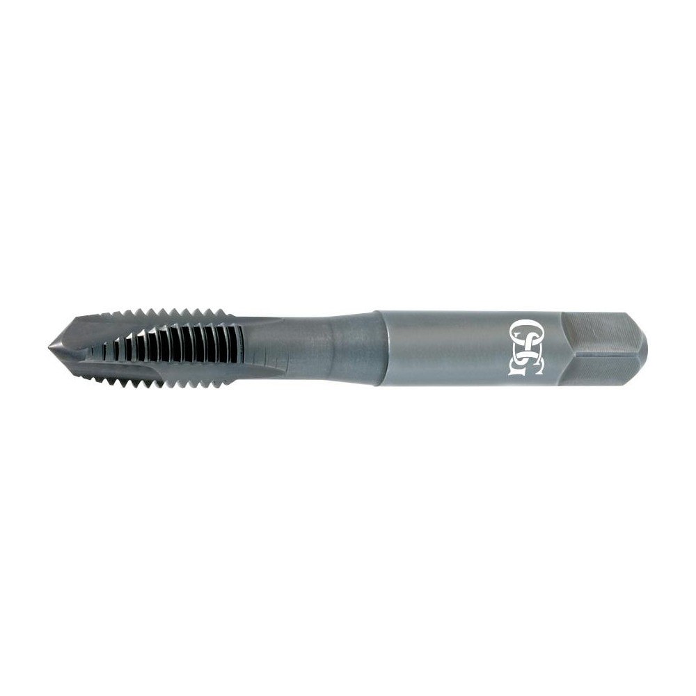 Spiral Point Tap: 5/8-18 UNF, 3 Flutes, Plug, 2B Class of Fit, Powdered Metal, TiCN Coated