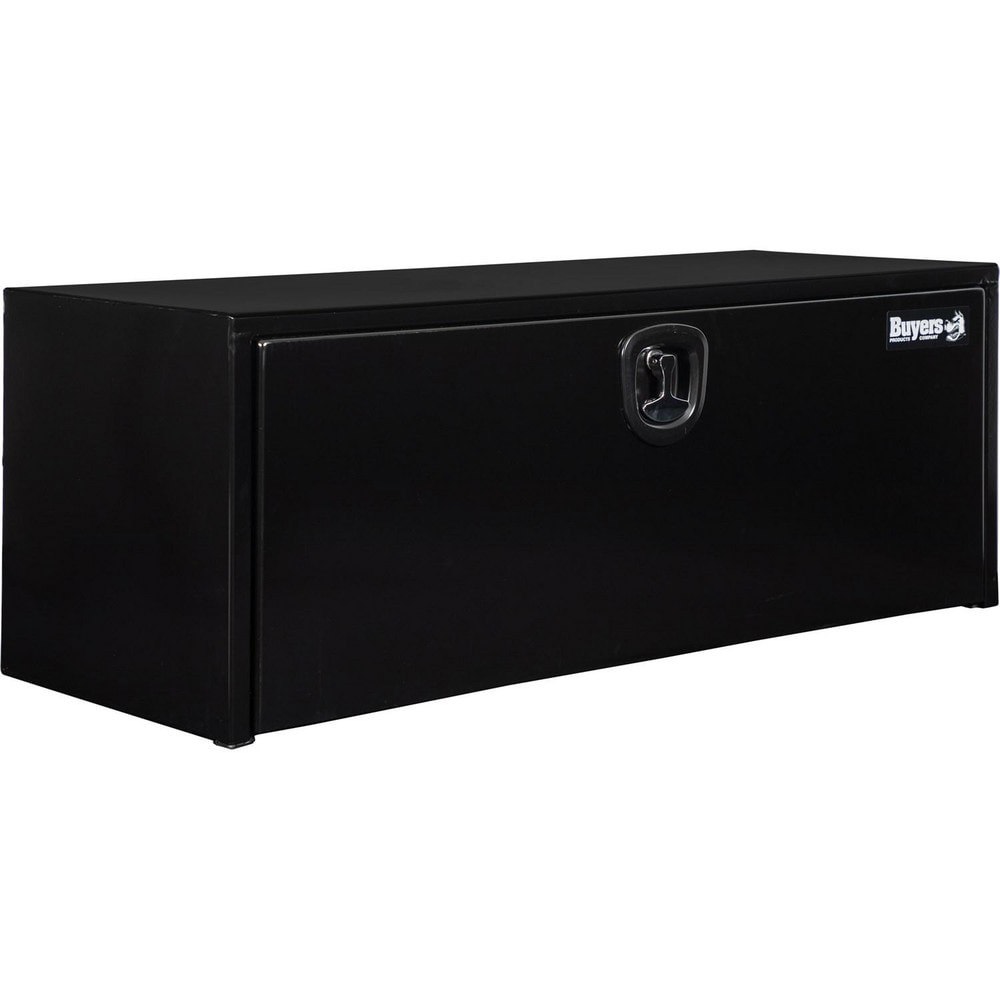 Truck Tool Storage Units; Type: Underbody Box ; For Use With: Trucks ; Storage Capacity (Cu. Ft.): 6.71 ; Color: Black ; Material: Carbon Steel ; Locking Mechanism: 3-Point Locking Latch