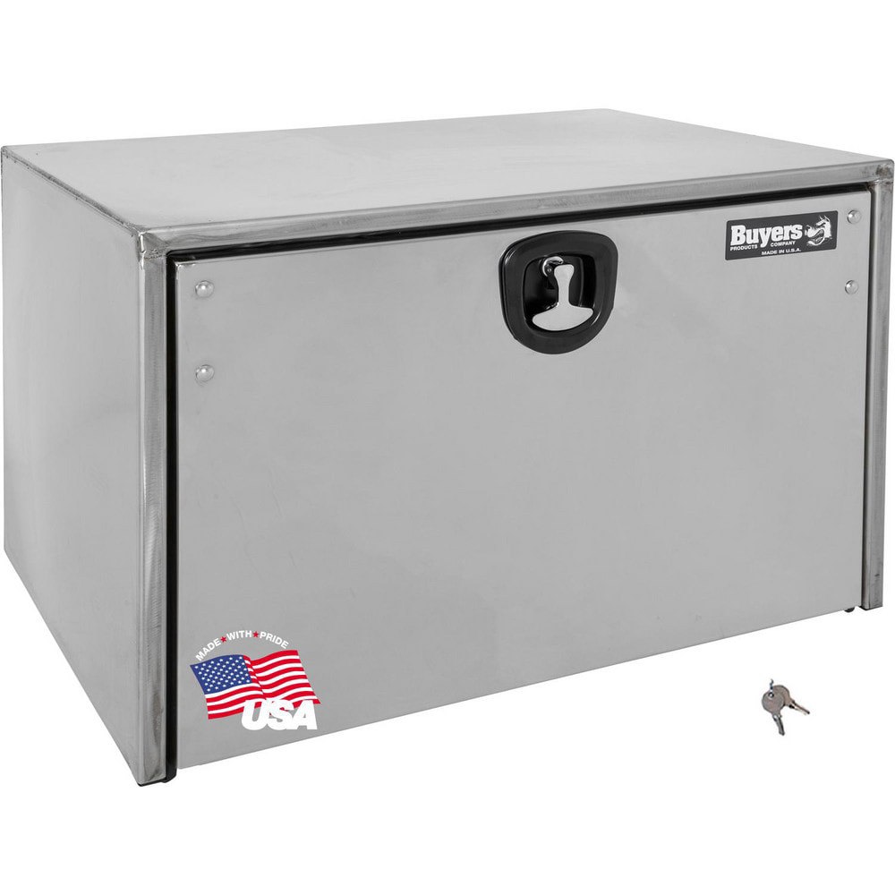 Truck Tool Storage Units; Type: Underbody Box ; For Use With: Trucks ; Storage Capacity (Cu. Ft.): 6.71 ; Color: Silver ; Material: Stainless Steel ; With Lid: No