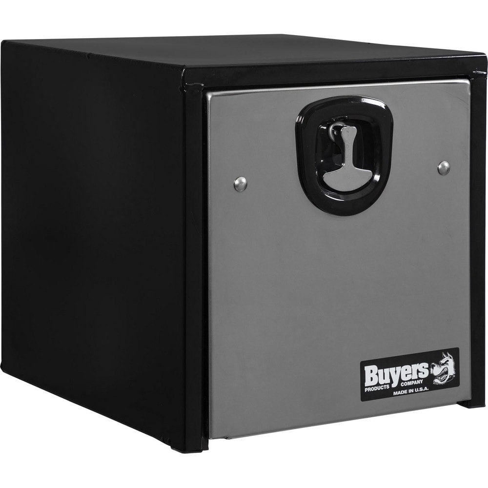 Truck Tool Storage Units; Type: Underbody Box ; For Use With: Trucks ; Storage Capacity (Cu. Ft.): 3.35 ; Color: Black ; Material: Carbon Steel ; Locking Mechanism: Latch