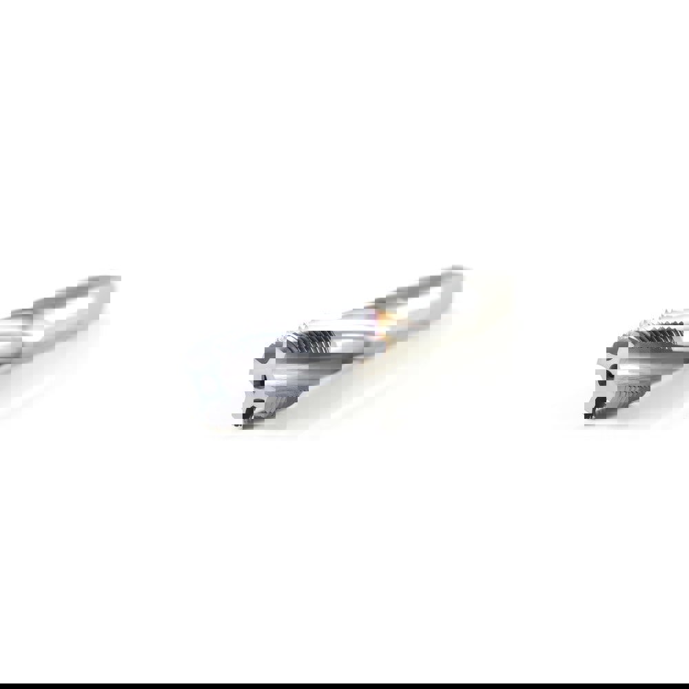 Spiral Flute Tap: 1/4-28 UNF, 3 Flutes, Modified Bottoming, 2B Class of Fit, Powdered Metal, Oxide Coated