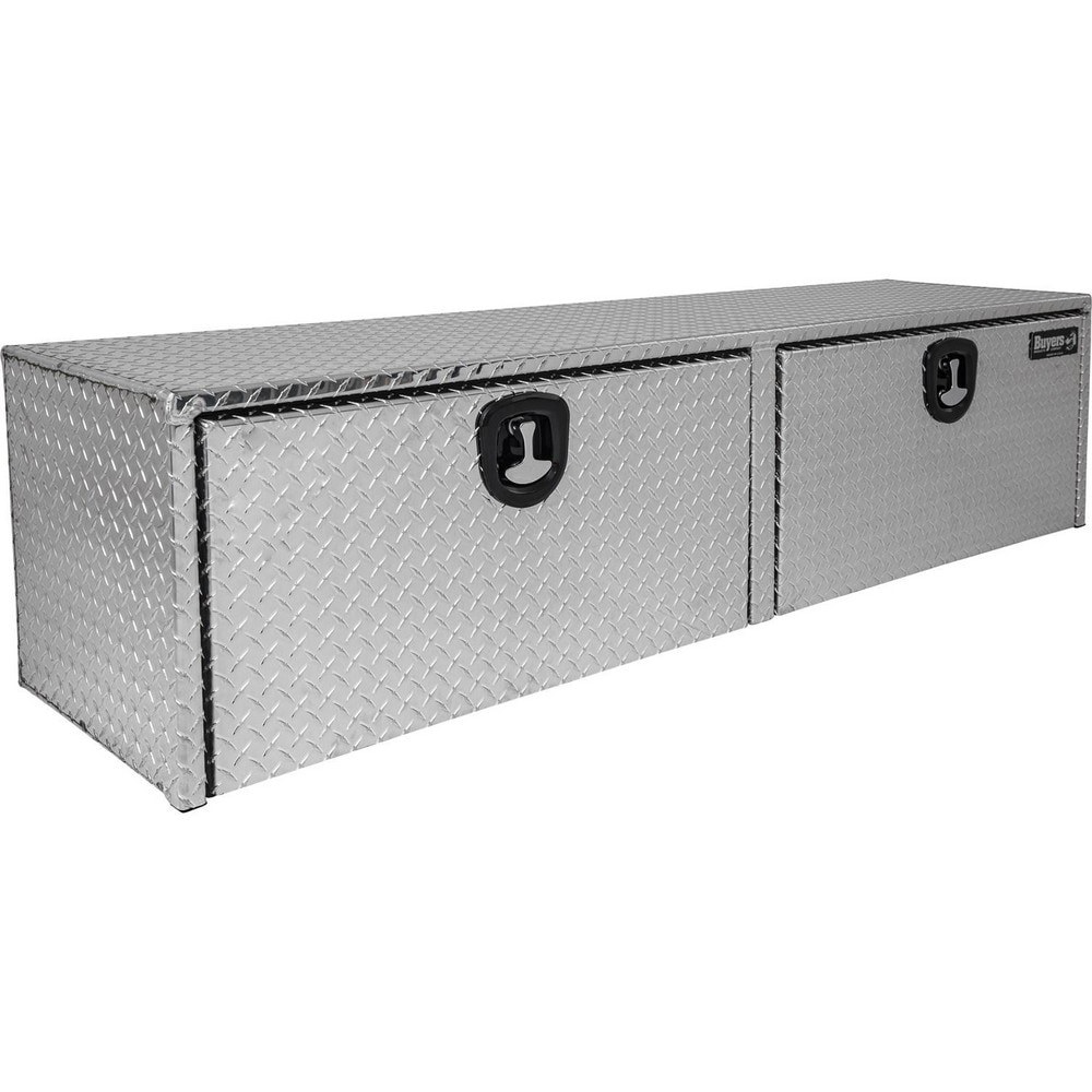 Truck Tool Storage Units; Type: Underbody Box ; For Use With: Trucks ; Storage Capacity (Cu. Ft.): 13.4 ; Color: Silver ; Material: Aluminum ; Locking Mechanism: Latch
