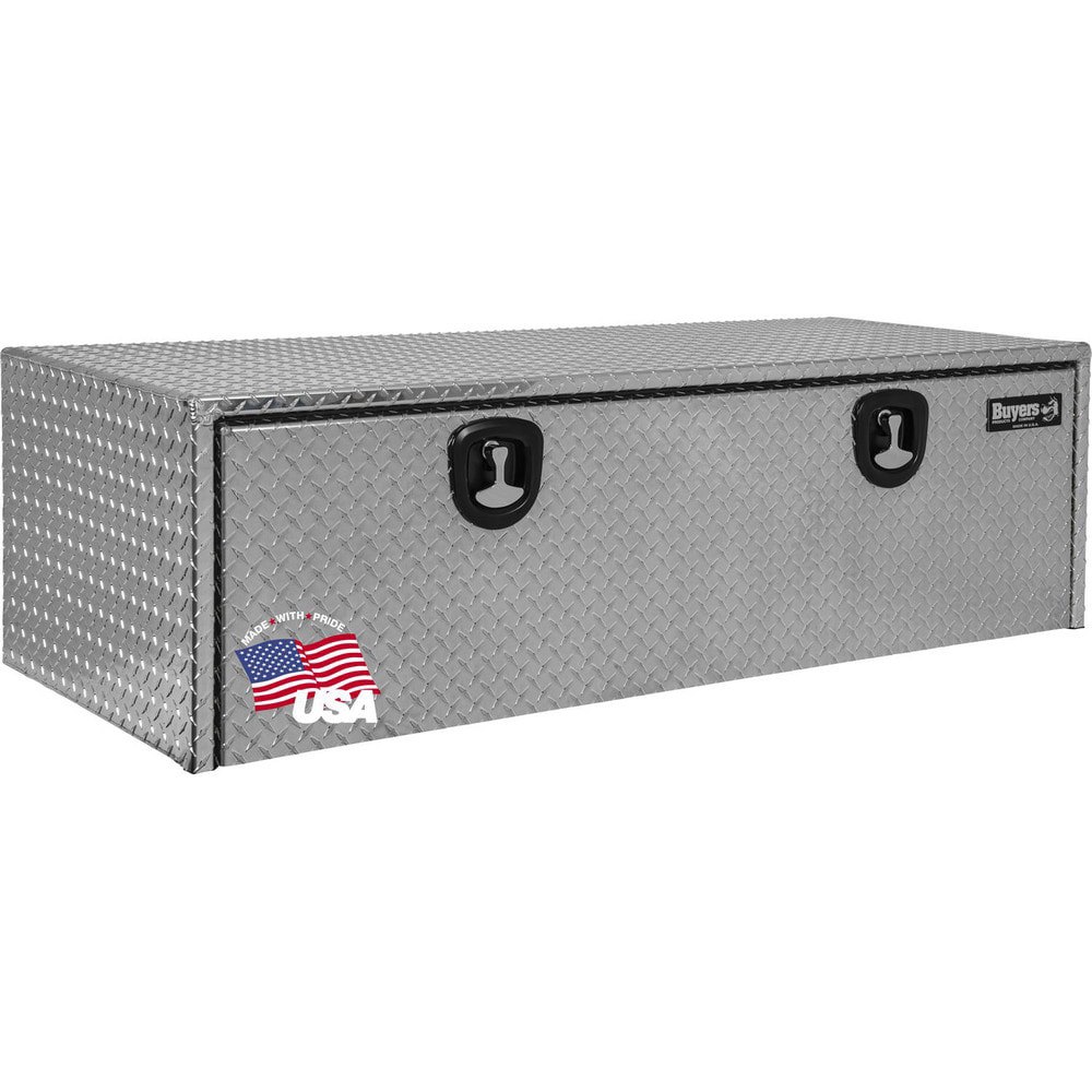 Truck Tool Storage Units; Type: Underbody Box ; For Use With: Trucks ; Storage Capacity (Cu. Ft.): 14.91 ; Color: Silver ; Material: Aluminum ; Locking Mechanism: Latch