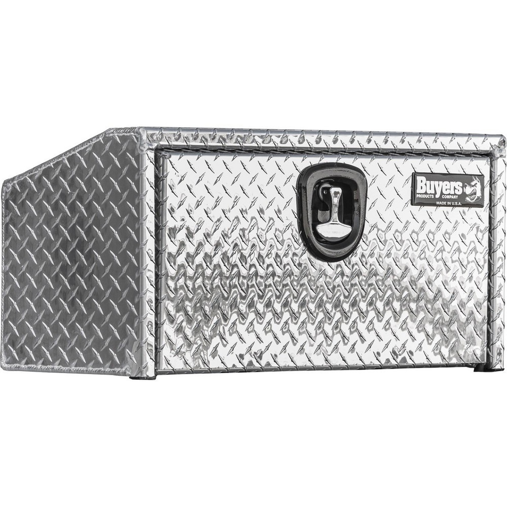 Truck Tool Storage Units; Type: Underbody Box ; For Use With: Trucks ; Storage Capacity (Cu. Ft.): 5.96 ; Color: Silver ; Material: Aluminum ; Locking Mechanism: Latch