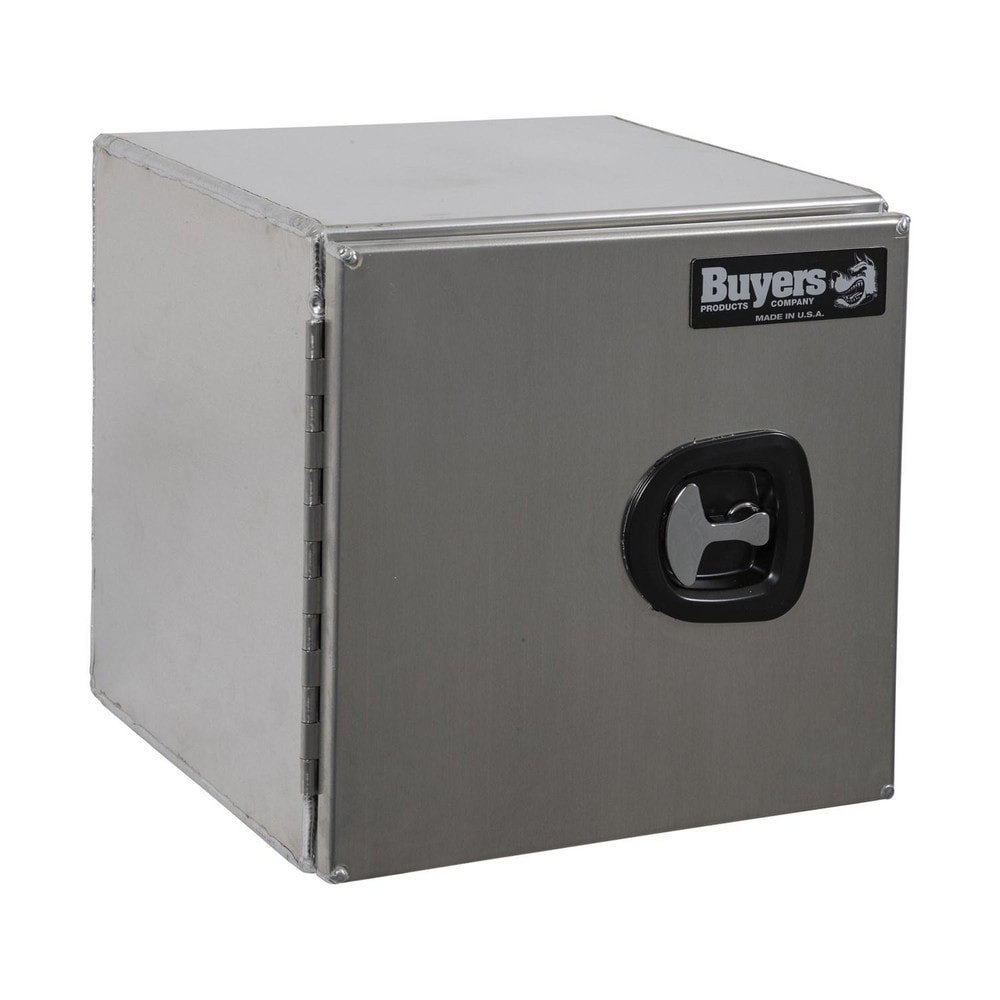 Truck Tool Storage Units; Type: Underbody Box ; For Use With: Trucks ; Storage Capacity (Cu. Ft.): 3.35 ; Color: Silver ; Material: Aluminum ; Locking Mechanism: Latch