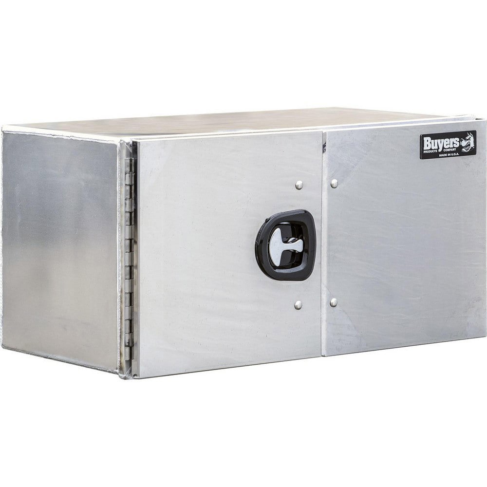 Truck Tool Storage Units; Type: Underbody Box ; For Use With: Trucks ; Storage Capacity (Cu. Ft.): 6.71 ; Color: Silver ; Material: Aluminum ; Locking Mechanism: Latch