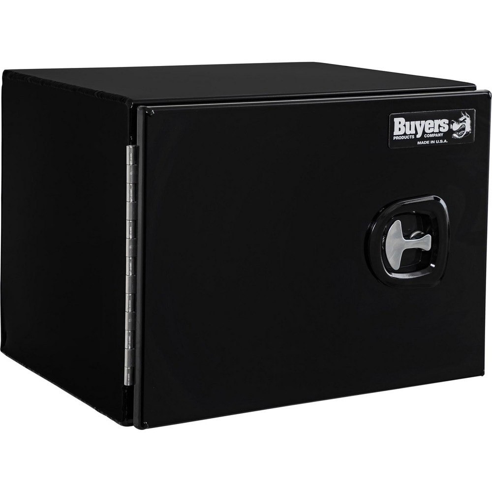 Truck Tool Storage Units; Type: Underbody Box ; For Use With: Trucks ; Storage Capacity (Cu. Ft.): 4.47 ; Color: Black ; Material: Aluminum ; Locking Mechanism: Latch