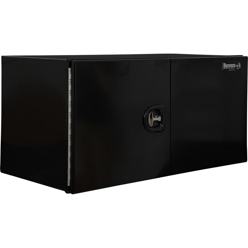 Truck Tool Storage Units; Type: Underbody Box ; For Use With: Trucks ; Storage Capacity (Cu. Ft.): 8.94 ; Color: Gloss Black ; Material: Aluminum ; Locking Mechanism: Latch
