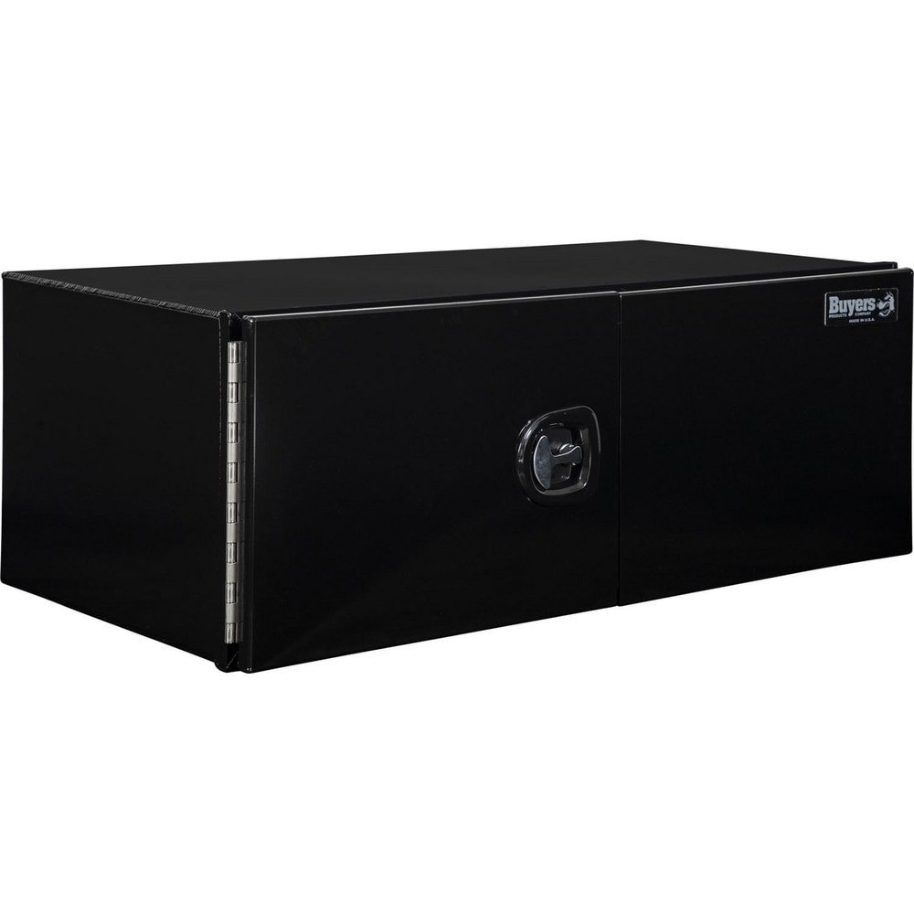 Truck Tool Storage Units; Type: Underbody Box ; For Use With: Trucks ; Storage Capacity (Cu. Ft.): 11.9 ; Color: Gloss Black ; Material: Aluminum ; Locking Mechanism: Latch