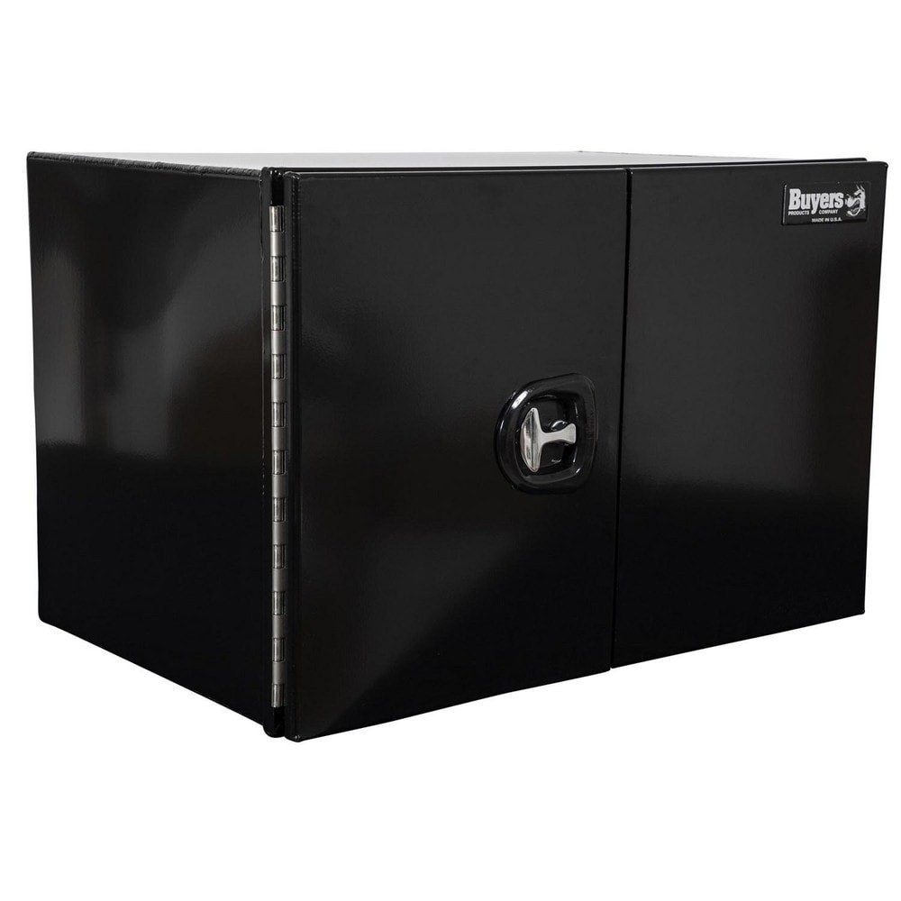 Truck Tool Storage Units; Type: Underbody Box ; For Use With: Trucks ; Storage Capacity (Cu. Ft.): 11.9 ; Color: Black ; Material: Aluminum ; Locking Mechanism: 3-Point Locking Latch