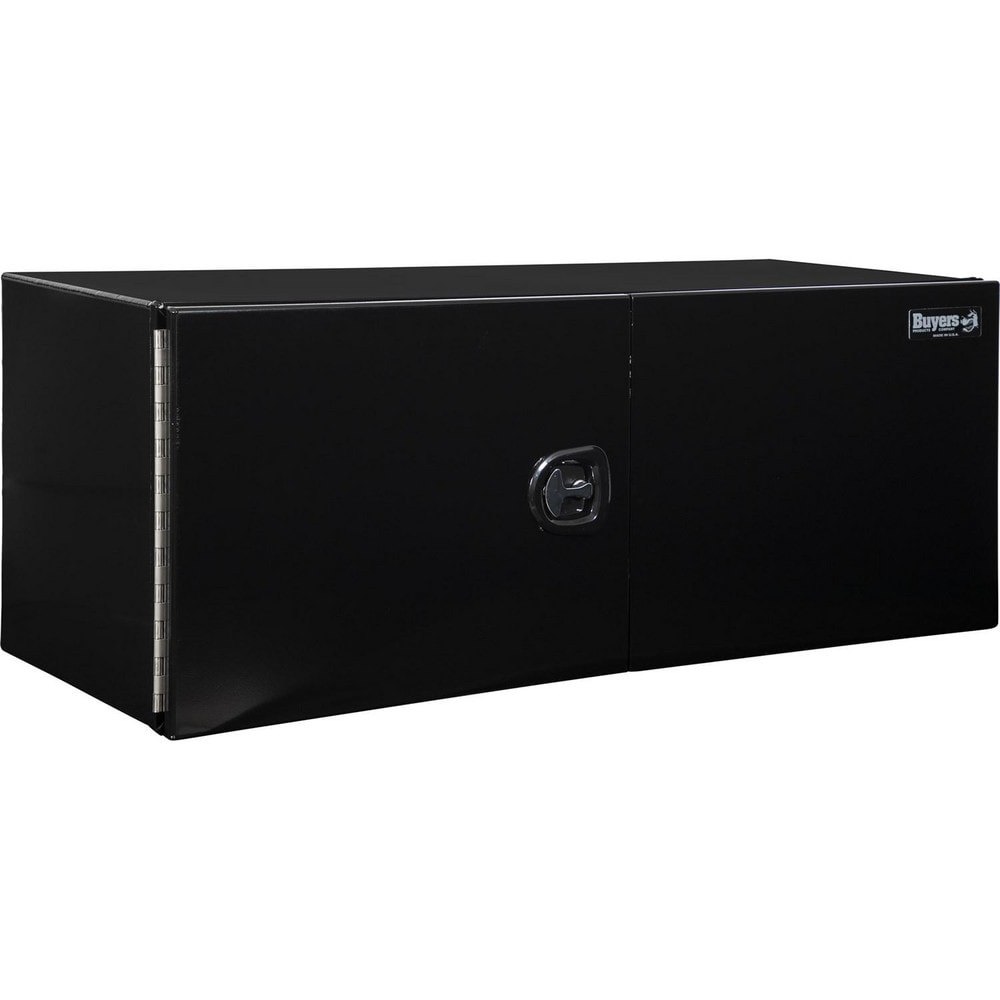 Truck Tool Storage Units; Type: Underbody Box ; For Use With: Trucks ; Storage Capacity (Cu. Ft.): 19.8 ; Color: Gloss Black ; Material: Aluminum ; Locking Mechanism: Latch