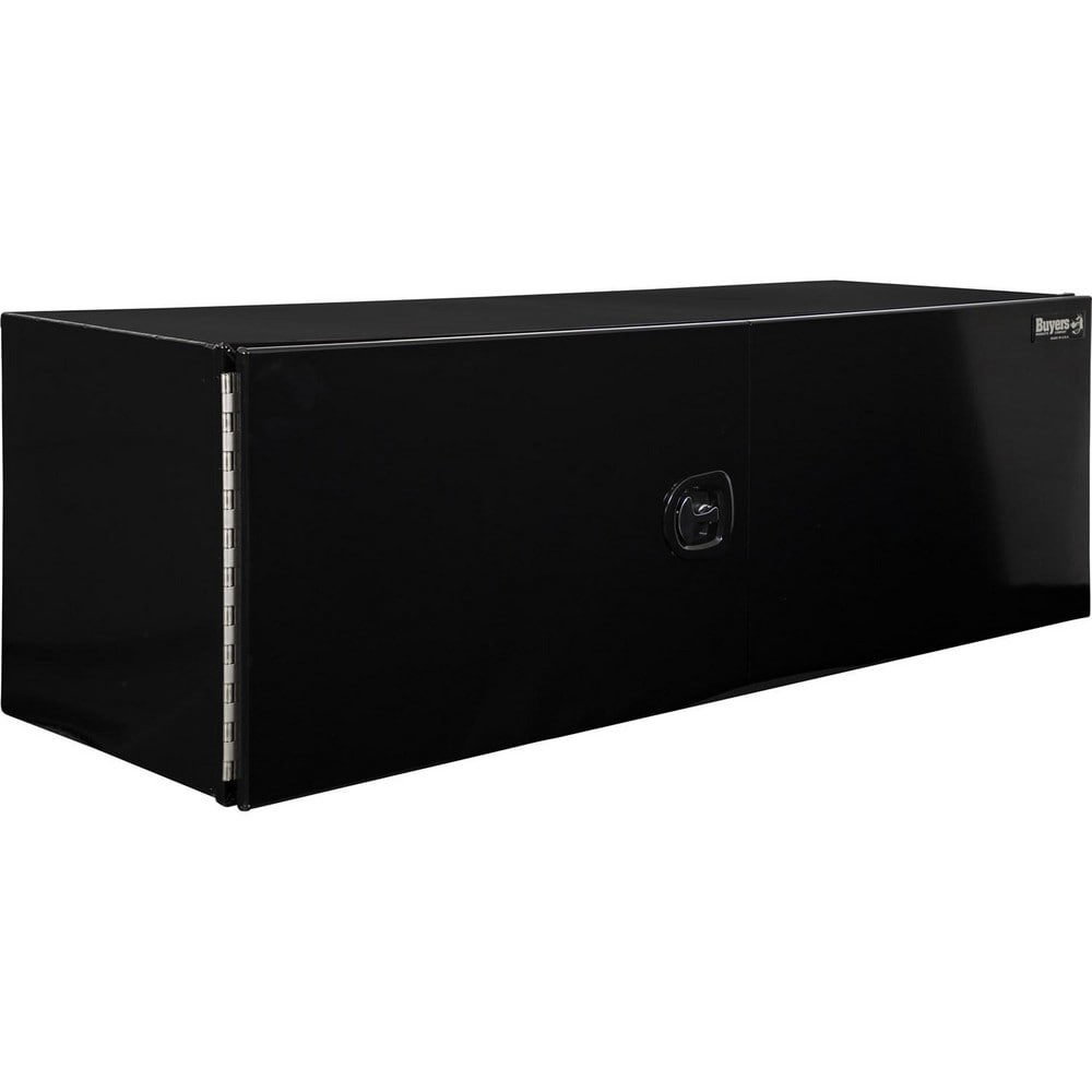 Truck Tool Storage Units; Type: Underbody Box ; For Use With: Trucks ; Storage Capacity (Cu. Ft.): 23.8 ; Color: Gloss Black ; Material: Aluminum ; Locking Mechanism: Latch