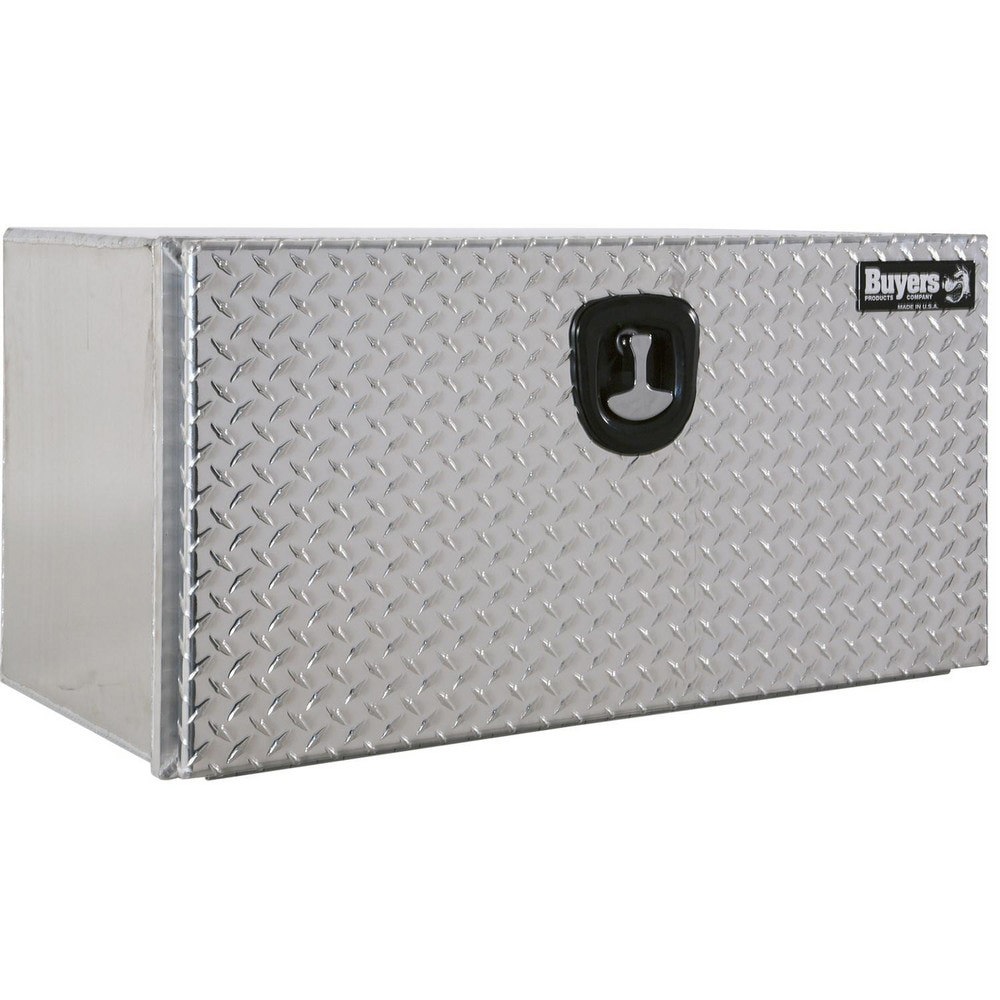 Truck Tool Storage Units; Type: Underbody Box ; For Use With: Trucks ; Storage Capacity (Cu. Ft.): 6.71 ; Color: Silver ; Material: Aluminum ; Locking Mechanism: Latch