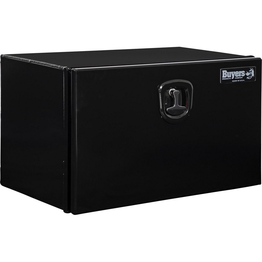 Truck Tool Storage Units; Type: Underbody Box ; For Use With: Trucks ; Storage Capacity (Cu. Ft.): 5.59 ; Color: Black ; Material: Aluminum ; Locking Mechanism: Latch