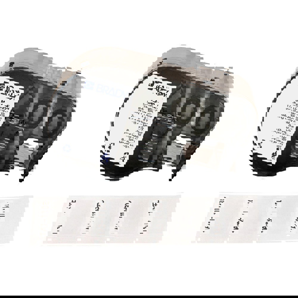 Labels, Ribbons & Tapes; Application: Self-Laminating Labels ; Type: Self-Laminating Labels ; Color Family: White ; Color: Black on White, Clear ; Number Of Labels Per Roll: 260 ; For Use With: BMP41; BMP51; BMP53; M511