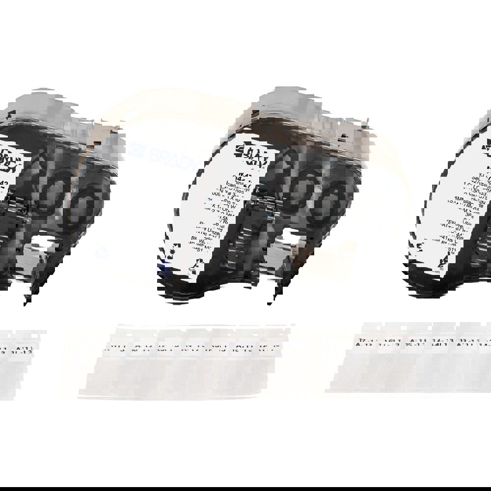 Labels, Ribbons & Tapes; Application: Self-Laminating Labels ; Type: Self-Laminating Labels ; Color Family: White ; Color: Black on White, Clear ; Number Of Labels Per Roll: 360 ; For Use With: BMP41; BMP51; BMP53; M511