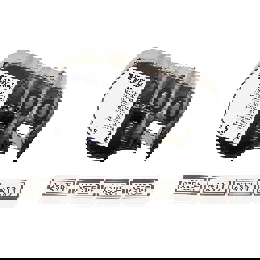 Labels, Ribbons & Tapes; Application: Label Printer Cartridge ; Type: Label Printer Cartridge ; Color Family: Gray ; Color: Black on Light Gray ; Number Of Labels Per Roll: 239 ; For Use With: BMP41; BMP51; BMP53; M511