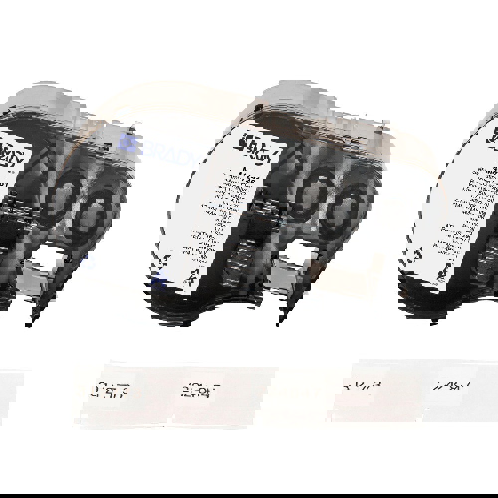 Labels, Ribbons & Tapes; Application: Self-Laminating Labels ; Type: Self-Laminating Labels ; Color Family: White ; Color: Black on White, Clear ; Number Of Labels Per Roll: 180 ; For Use With: BMP41; BMP51; BMP53; M511