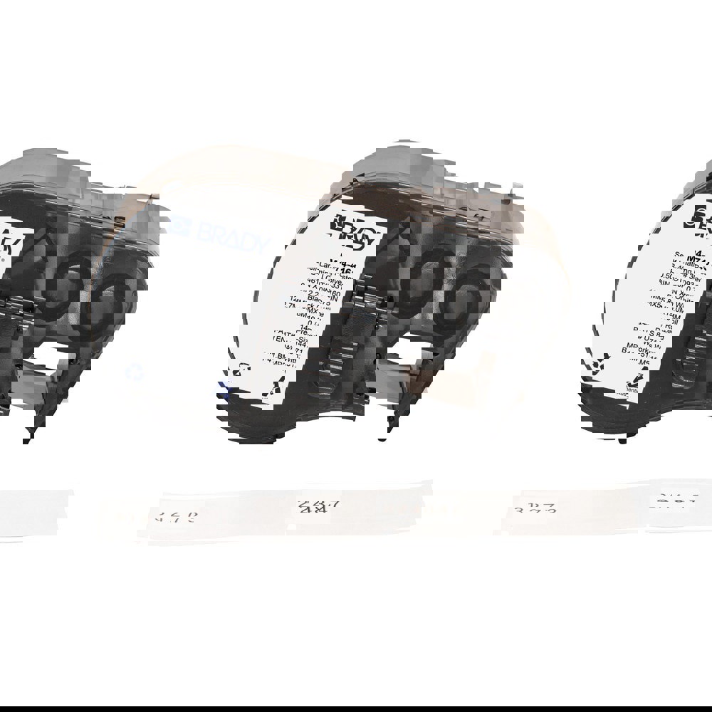 Labels, Ribbons & Tapes; Application: Self-Laminating Labels ; Type: Self-Laminating Labels ; Color Family: White ; Color: Black on White, Clear ; Number Of Labels Per Roll: 140 ; For Use With: BMP41; BMP51; BMP53; M511