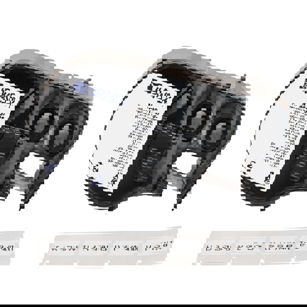 Labels, Ribbons & Tapes; Application: Label Printer Cartridge ; Type: Label Printer Cartridge ; Color Family: White ; Color: Black on White ; Number Of Labels Per Roll: 220 ; For Use With: BMP41; BMP51; BMP53; M511