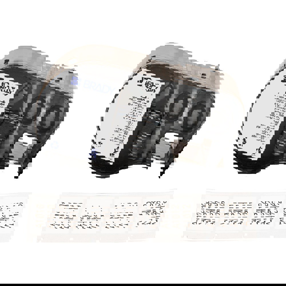 Labels, Ribbons & Tapes; Application: Label Printer Cartridge ; Type: Label Printer Cartridge ; Color Family: White ; Color: Black on White ; Number Of Labels Per Roll: 160 ; For Use With: BMP41; BMP51; BMP53; M511