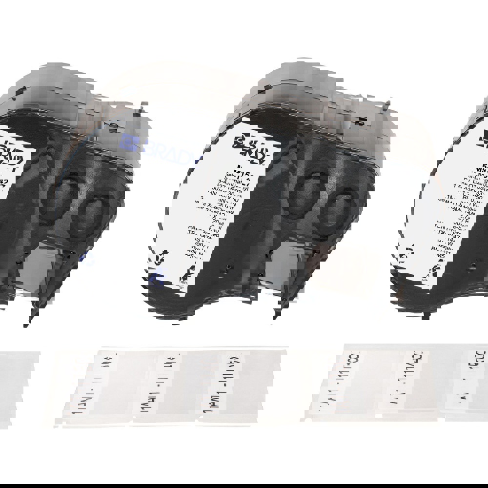 Labels, Ribbons & Tapes; Application: Self-Laminating Labels ; Type: Self-Laminating Labels ; Color Family: White ; Color: Black on White, Clear ; Number Of Labels Per Roll: 200 ; For Use With: BMP51; BMP53; M511