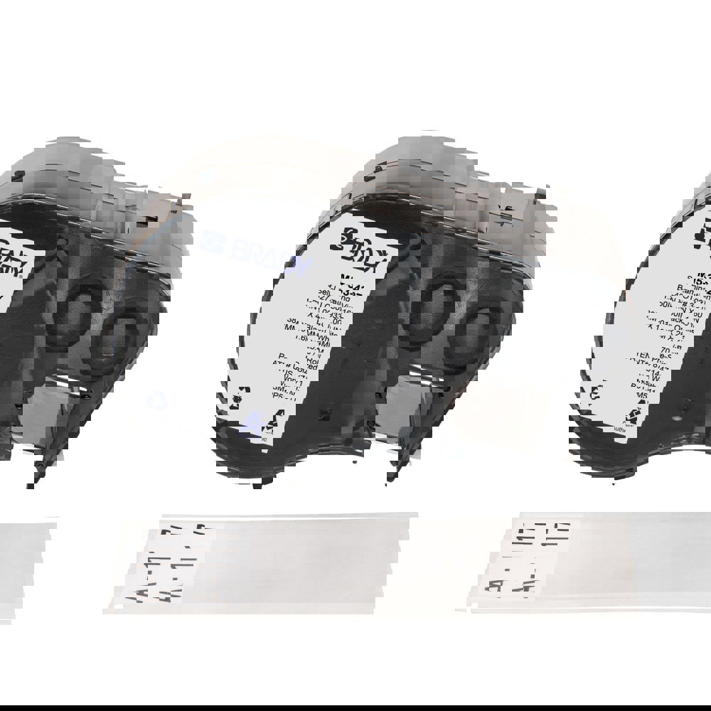 Labels, Ribbons & Tapes; Application: Self-Laminating Labels ; Type: Self-Laminating Labels ; Color Family: White ; Color: Black on White, Clear ; Number Of Labels Per Roll: 70 ; For Use With: BMP51; BMP53; M511