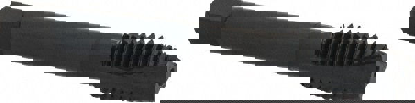 Spiral Point Tap: 1/2-13 UNC, 3 Flutes, Plug, 2B Class of Fit, Powdered Metal, Oxide Coated