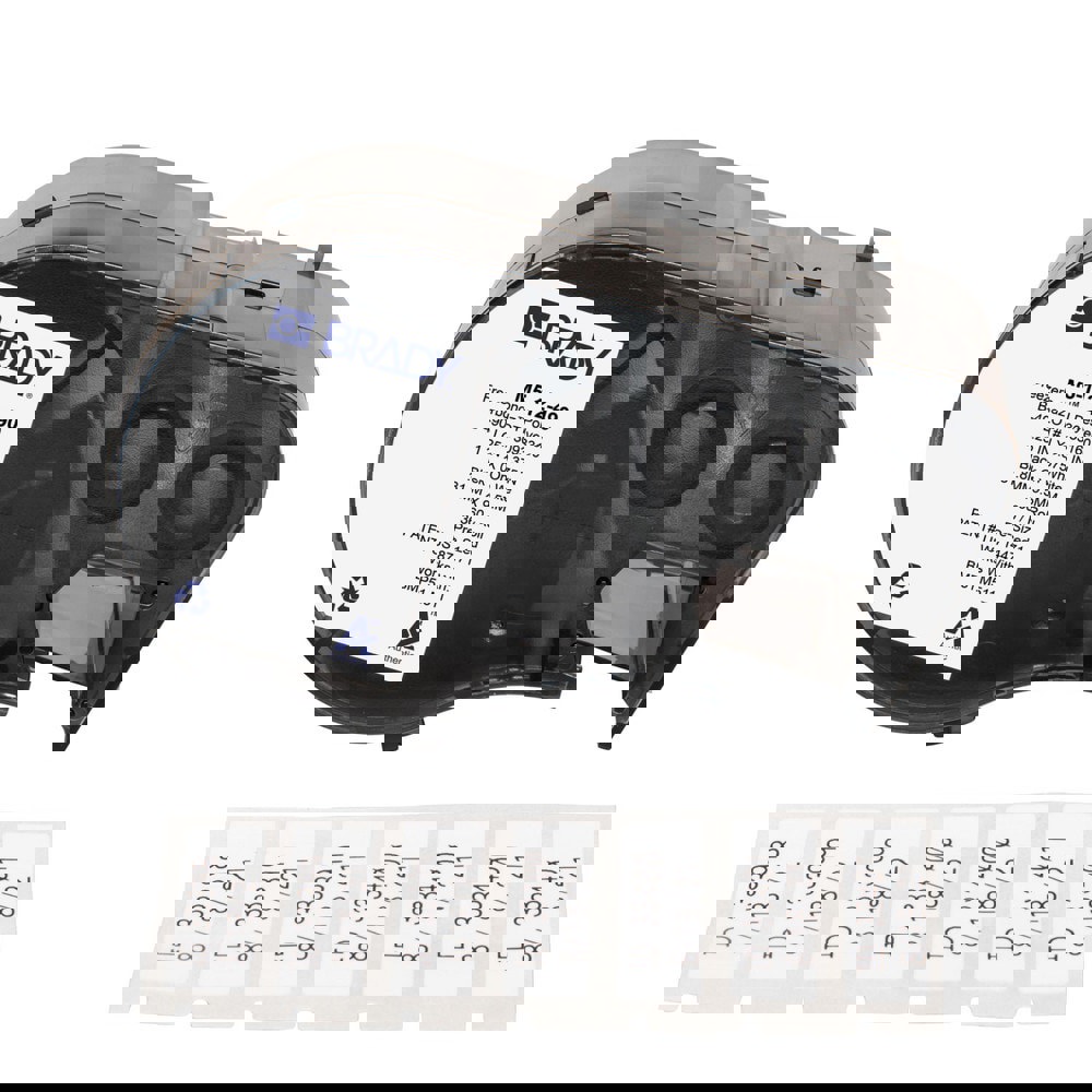 Labels, Ribbons & Tapes; Application: Label Printer Cartridge ; Type: Label Printer Cartridge ; Color Family: White ; Color: Black on White ; Number Of Labels Per Roll: 360 ; For Use With: BMP51; BMP53; M511