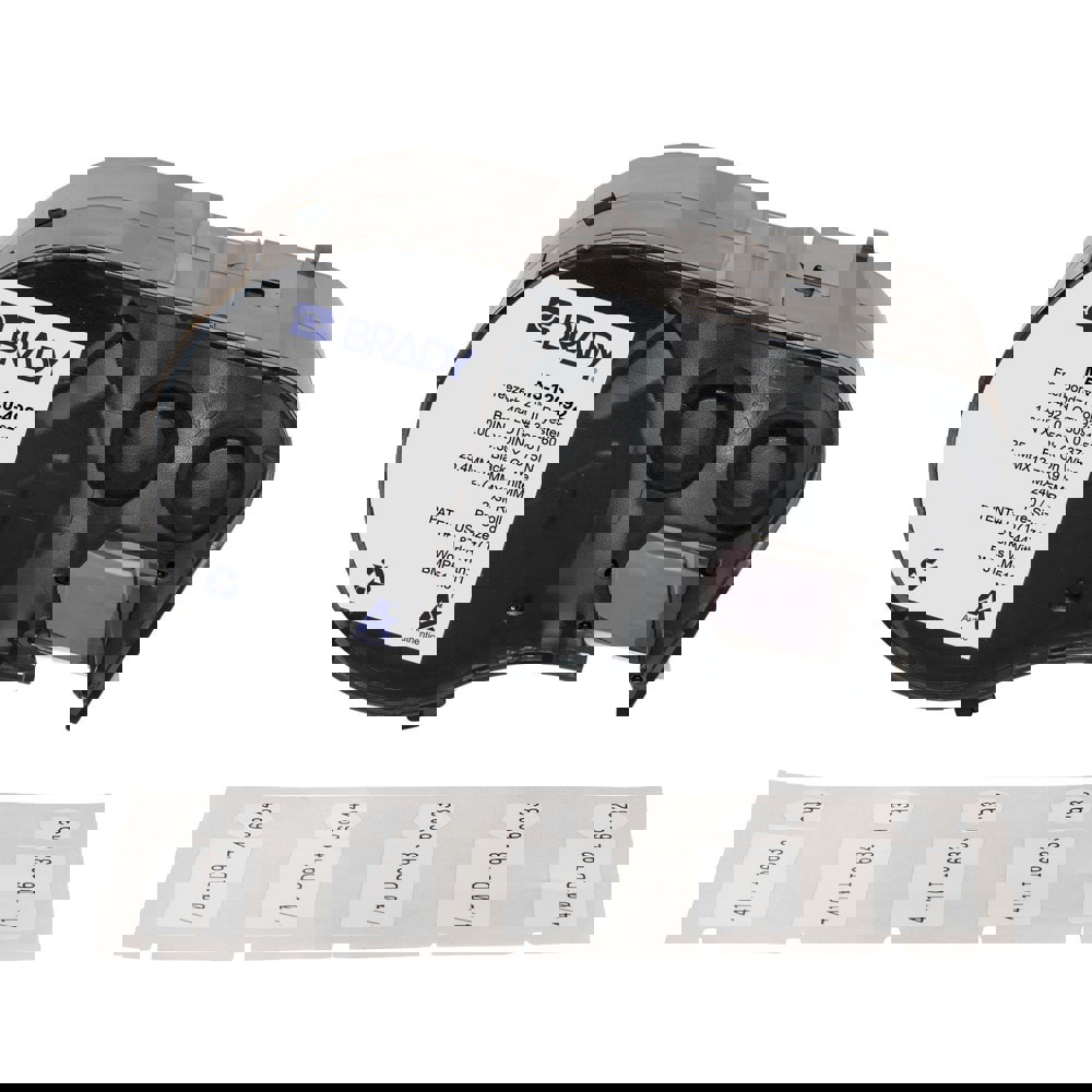 Labels, Ribbons & Tapes; Application: Label Printer Cartridge ; Type: Label Printer Cartridge ; Color Family: White ; Color: Black on White ; Number Of Labels Per Roll: 240 ; Label Diameter (Inch): 3/8