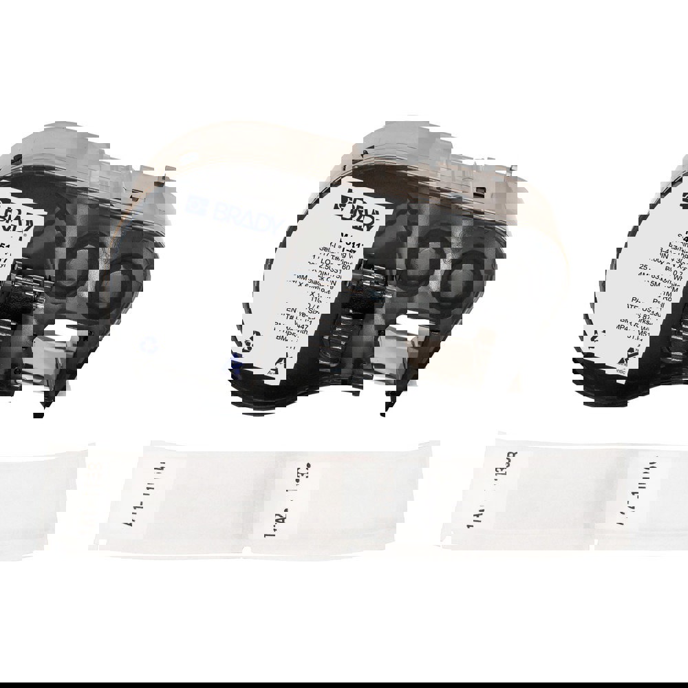 Labels, Ribbons & Tapes; Application: Self-Laminating Labels ; Type: Self-Laminating Labels ; Color Family: White ; Color: Black on White, Clear ; Number Of Labels Per Roll: 110 ; For Use With: BMP41; BMP51; BMP53; M511