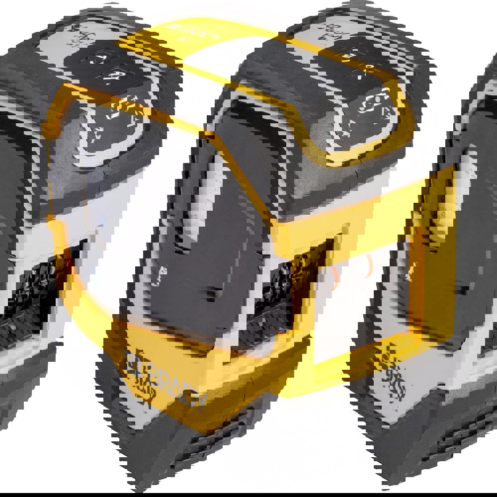 Electronic Label Makers; Type: Printer Kit ; Print Color Capability: Single Color ; Power Source: AC Adapter; Rechargeable Battery; USB ; Resolution: 300 dpi ; Display Type: None ; Color: Black; Yellow