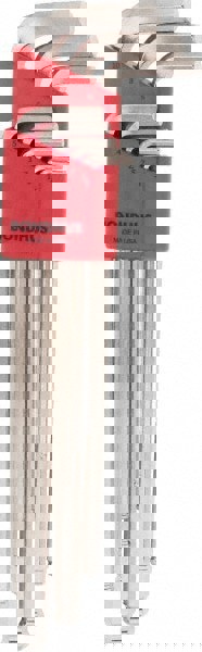 9 Piece L-Key Ball End Hex Key Set