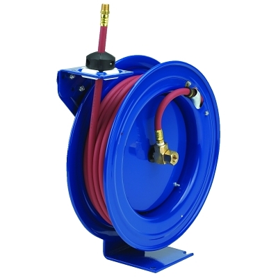 SPRING REWIND HOSE REEL
