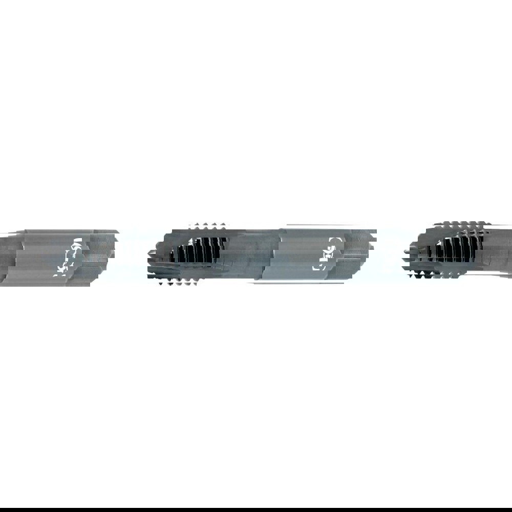 Spiral Point STI Tap: #8-32 UNC, 3 Flutes, Plug, Vanadium High Speed Steel, Oxide Finish