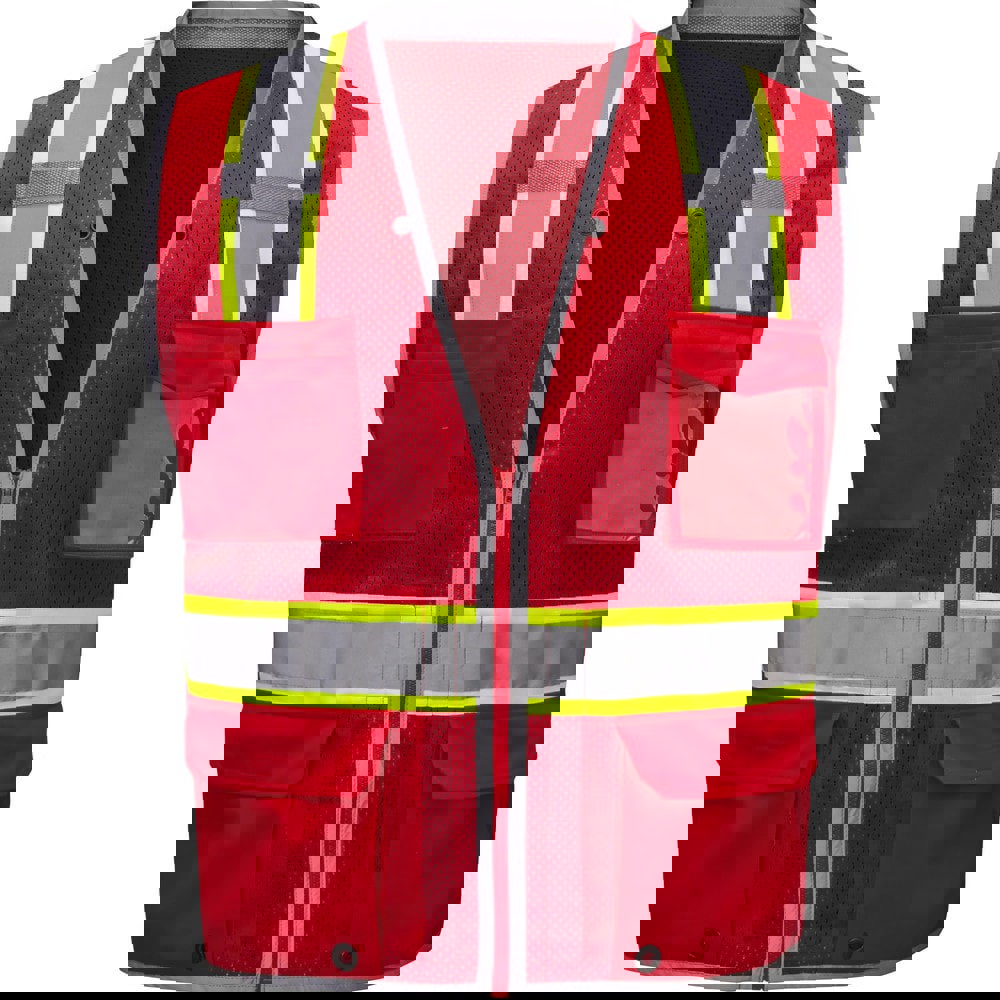 High Visibility Vest: Large & X-Large, General Purpose Vest, ANSI Class 1