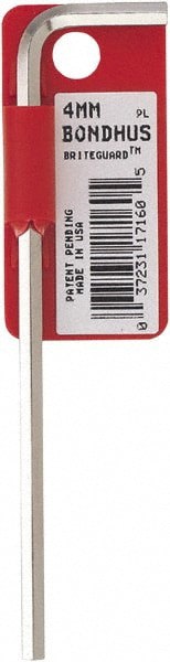 Hex Key: 2.5 mm, L-Handle, Extra Long Arm