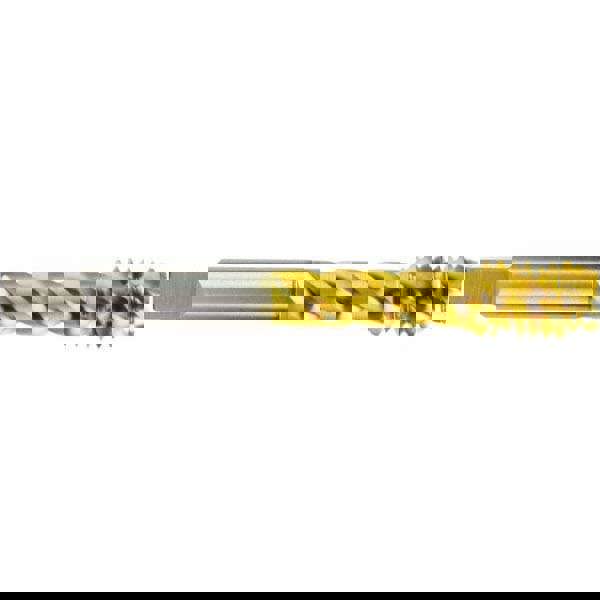 #8-32 UNC, 3 Flute, 15&deg; Helix, Semi-Bottoming Chamfer, V Finish, Powdered Metal Spiral Flute STI Tap